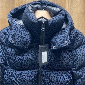 Mackage Madalyn Leopard Print Down 